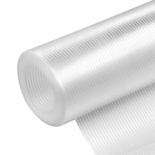 VEVOR Classic Clear Drawer and Shelf Liner for Kitchen Cabinet NonAdhesive 23 FT