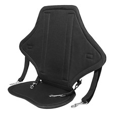 Kayak Seat Adjustable Sit On Top Canoe Back Rest Support Cushion Safety Black