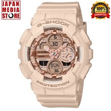 CASIO BABY-G GMA-S140PG-4AJF PINK GOLD DIAL Analog Digital Women Watch NEW