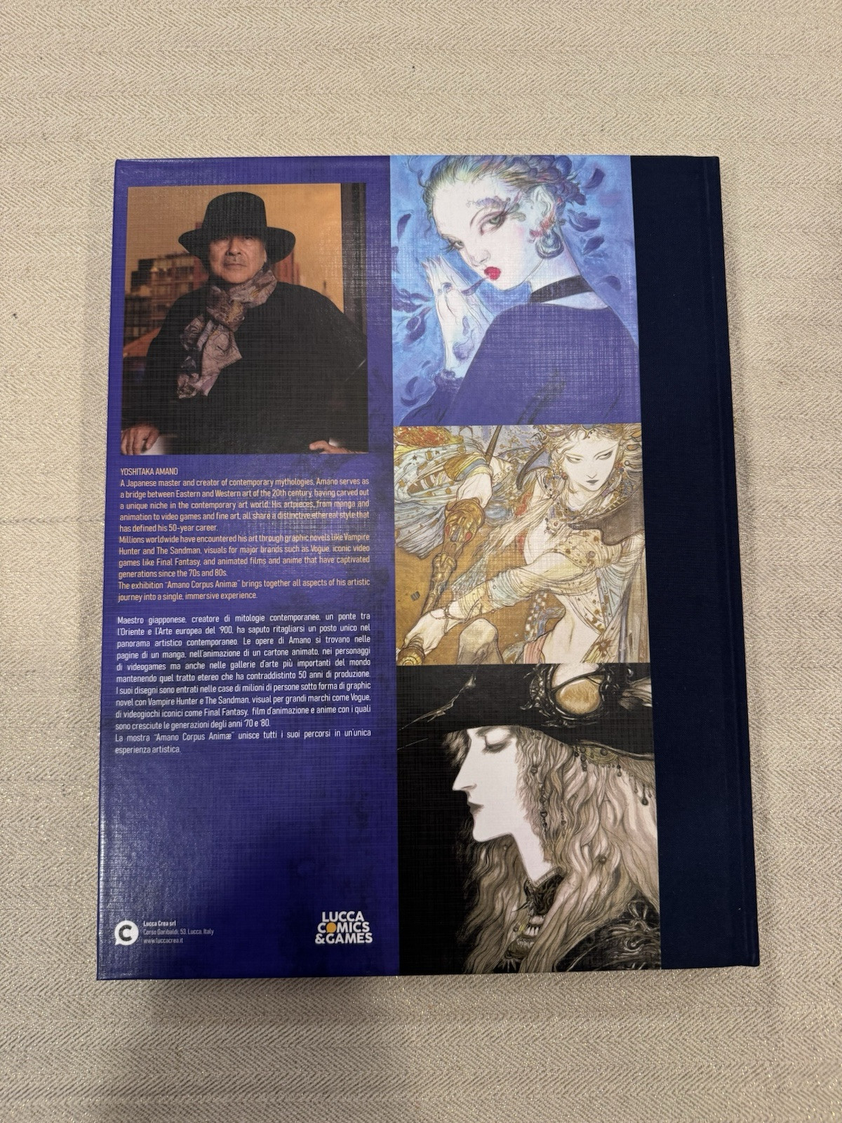 Yoshitaka Amano Corpus Animae Art Book. Signed Limited Edition 85