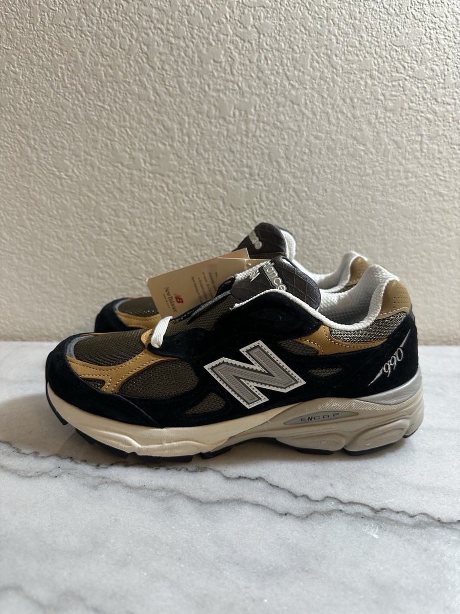 New Balance 990V3 Black Tan Made in USA Teddy Santis Men's