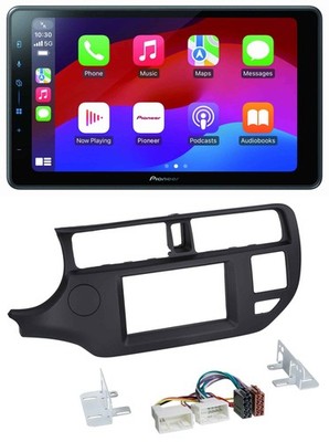 Pioneer Bluetooth 2DIN USB MP3 DAB Autoradio für Kia Rio 11-14 UB schwarz