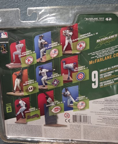 Alex Rodriguez Texas Rangers MLB McFarlane Figure NIB A-Rod Baseball Series 2 - Picture 2 of 2