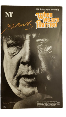 Theaterprogramm Wenn wir verheiratet sind Mary Maddox John Quayle Liz Smith