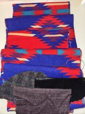 Fabric wool Piece Over 1 pound great for wool appliqu  rug hooking