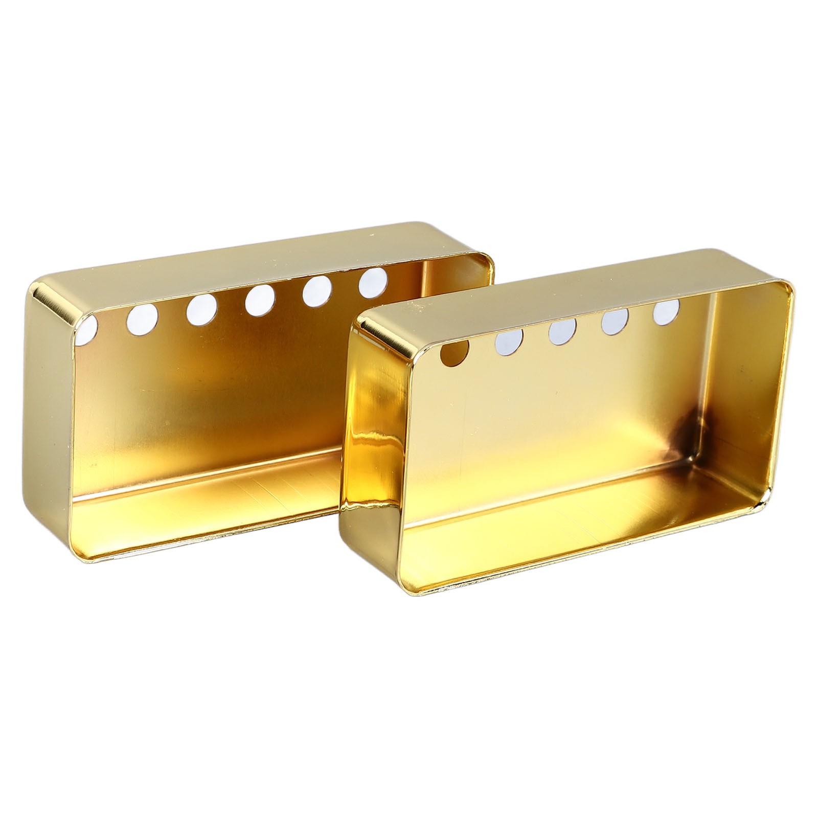 (52mm 52mm)2Pcs Electric Guitar Humbucker Pickup Shell Brass Guitar Pickup DDD.