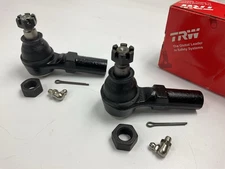 (2) TRW JTE1692 Outer Tie Rod End - 1989-1998 Mazda MPV