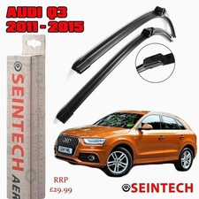 Audi Q3 Windscreen Wiper Blades 2011 - 2015 24"+20" Front Specific fit
