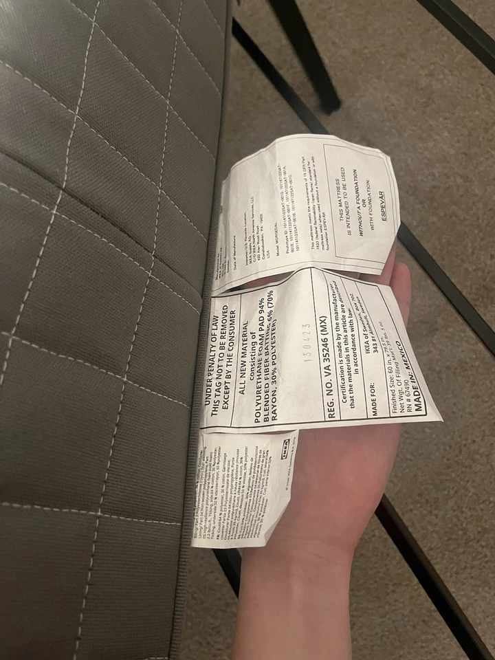 Colchón Morgedal de IKEA Foto 4 de 4