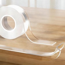 Clear Edge Protector Strip Sharp Edge Wrap Cover Tape,1.18 in x 13.12 FT,Adhe...
