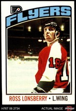 1976 Topps #201 Ross Lonsberry Flyers 8 - NM/MT
