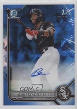 2022 Bowman Sapphire Edition Chrome Prospects Benyamin Bailey #BSPA-BB Auto 17dp