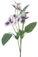 Artplants KüNstlicher Zweig StiefmüTterchen Sirel, Helllila-Violett, 65Cm