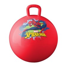 Hedstrom 15 Inch Red Spiderman Hopper Ball for Kids Ages 4 to 6