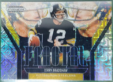 2025 Prizm Black Football FOTL Terry Bradshaw Fractal Mojo Prizm /25 #10