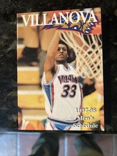 CBK 1997-98VILLANOVA WILDCATS College Basketball Schedule Zeffy Penn