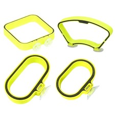 Fish Tank Feeder Ring-Shaped Suction Cup Feed Container Suspended Fish Feeder