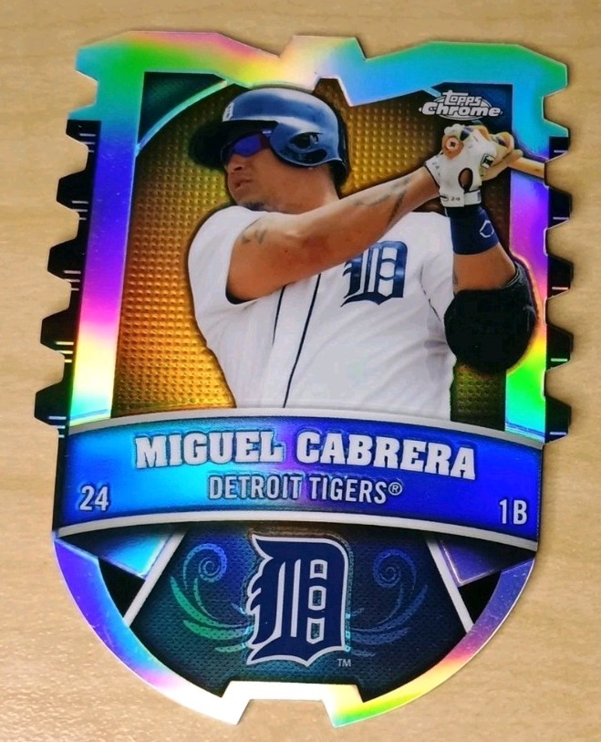 2014 Topps Chrome Connections Die Cuts Miguel Cabrera #CC-MC Tigers