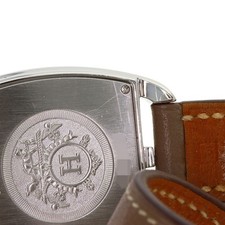 HERMES Cape Cod Double Tour Etoupe Watches CT1.210 Stainless Steel/Leather L... 23