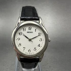 Seiko Watch Women 25mm White Dial Silver Tone Round 7n01-6880 New Battery