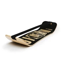  GiBoard Balance Board for Adults & Kids - Slackline Workout Caesar (Black)