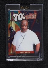 2025 Entertainment Decades One 70 s Orange 5 Lazers Foil 1/1 Jimmie Walker 0nr3