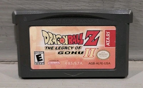 Nintendo Gameboy Advance 2003 Dragon Ball Z The Legacy Of Goku II 2 GBA Game