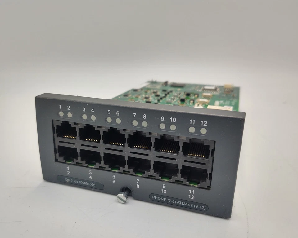 AVAYA IP Office IP500V2 Combination Card w/4 Analog Trunks ATM V2 700504556 - Image 2 of 4