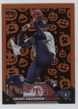 2023 Topps Update Jack-O'-Lantern Foil Grant Anderson #US141 1t2c