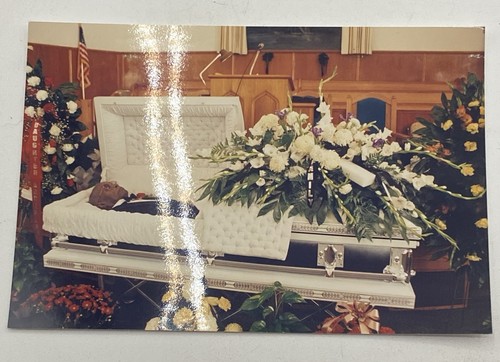 Lot of Post Mortem, Casket, Funeral Photos, African American, Color Photos - Picture 5 of 17