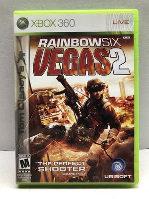 Tom Clancy's Rainbow Six: Vegas 2 (Xbox 360, 2008) Complete Tested Working