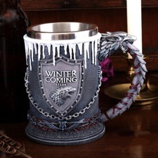 Tazza Boccale Trono di Spade - Mug Game of Thrones, Tazze Stark Winter birra
