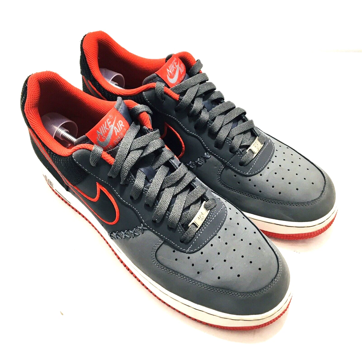 Nike Air Force 1 Low Black Elephant Print Shoes 2013 Mens 12 488298-032 Afi Air Jordan 1 Low Black Elephant Print – Puffer Reds main image 4
