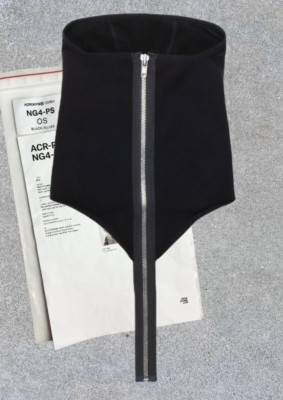 Acronym ng4-ps neck gaitor black/silver mask balaclava Acronym ng4-ps neck gaitor black/silver mask balaclava