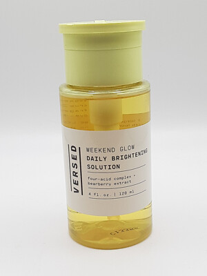 Versed Weekend Glow Daily Brightening Toner Solution 4 fl oz 
