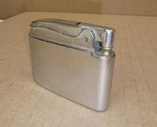 Vintage 1940's "Elgin American" Art Deco Silver Cigarette Lighter 