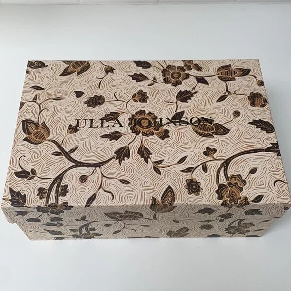 Authentic Ulla Johnson Leaf Pattern Printed Empty… - image 1