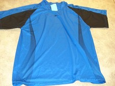 Score AM Men's Sport Short Sleeve Blue Shirt Size M -RN:97274 USA Made