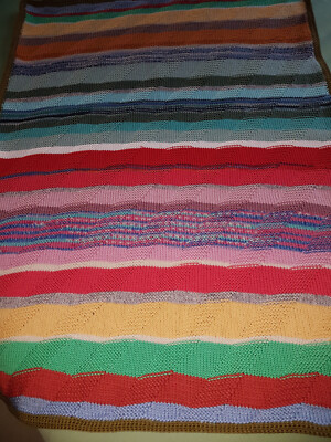 Babydecke Kuscheldecke handgestrickt
