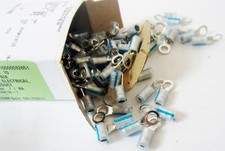 *BOX OF 100* TYCO TE CONNECTIVITY 8-53418-1 RING TONGUE WIRE TERMINALS - NEW