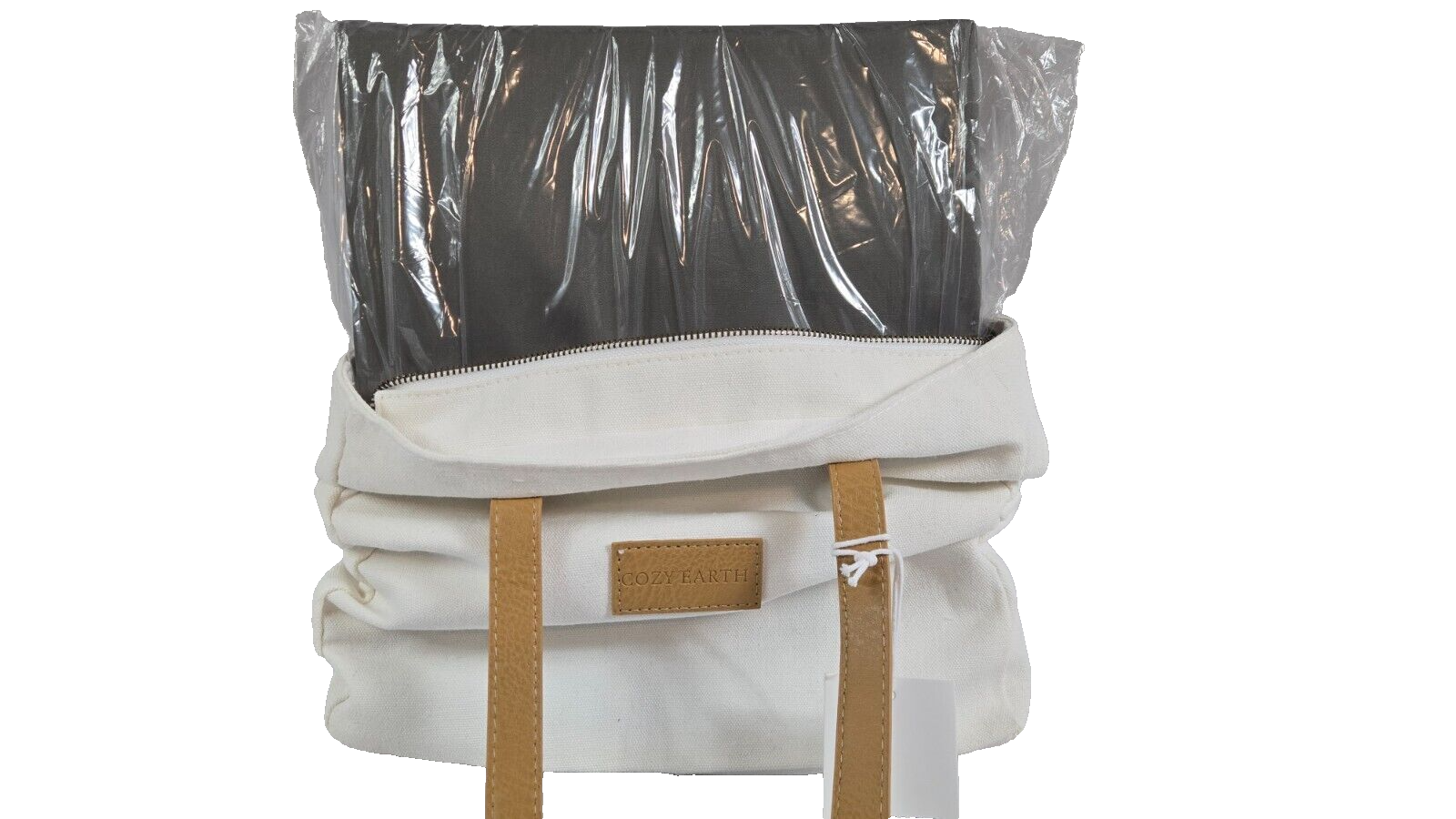 New Cozy Earth Bamboo Queen Charcoal Fitted Sheet for Ultimate Comfort