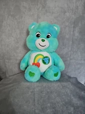 2021 Care Bears Love The Earth I Care Bear 9” Plush Tie Dye Blue Green Earth Toy