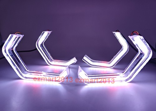 for BMW F12 F13 F06 M6 640d Dream color Flow dynamic Crystal RGB halo ring DRL - Picture 19 of 20