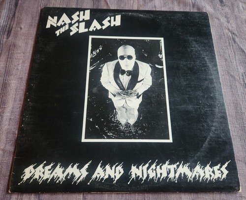 Nash The Slash Dreams and Nightmares original 1979 Cuthroat Records canadian LP - 第 1/2 張圖片