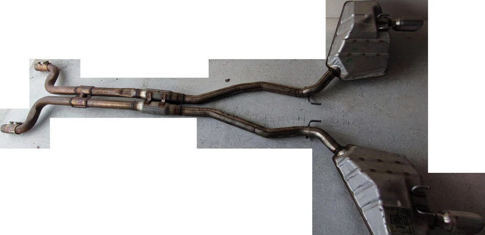 Original Komplett Auspuff Camaro V8 Gen 5 BJ 2013 - Bild 4 von 4