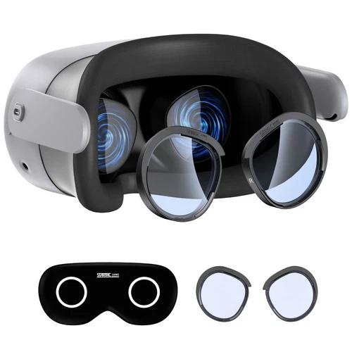 Glasses Spacer Soft Lens Protector Set anti-blue light for Meta Quest 3 Quest 2