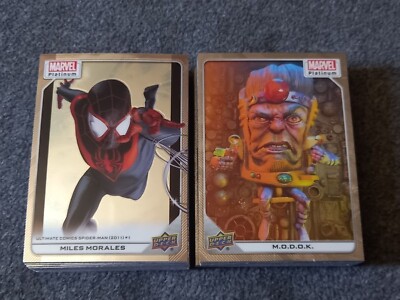 2023 UPPER DECK MARVEL PLATINUM BASE WITH HIGH SERIES ''FINISH YOUR SET''