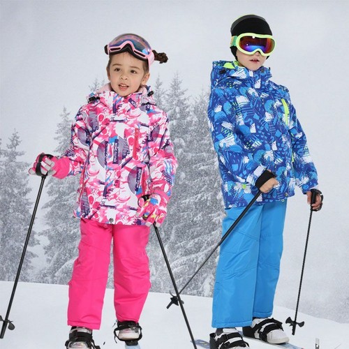 Kids Ski Suit Jacket Winter Outdoor 