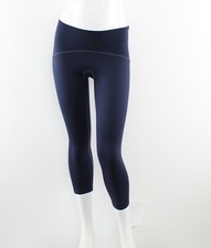 Spanx Leggings Booty Boost Active Cropped Compression 2388 Lapis Night Navy 88