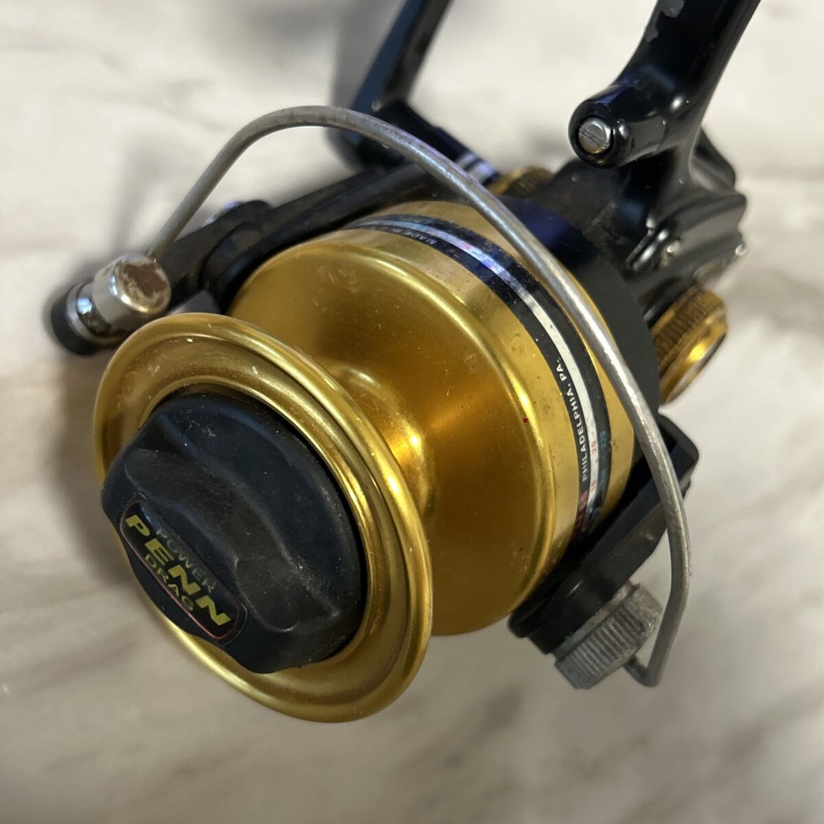 Vintage Penn 6500SS Saltwater Fishing Spinning Reel High Vintage Penn 6500SS Saltwater Fishing Spinning Reel High